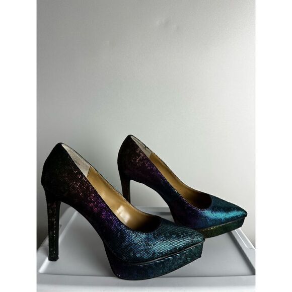 Thalia Sodi Womens Joey Pointed Toe Platform Platform Heels - Picture 2 of 11